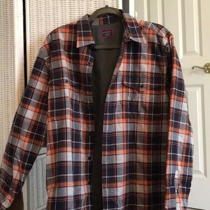 UNTUCKIt lined flannel shirt